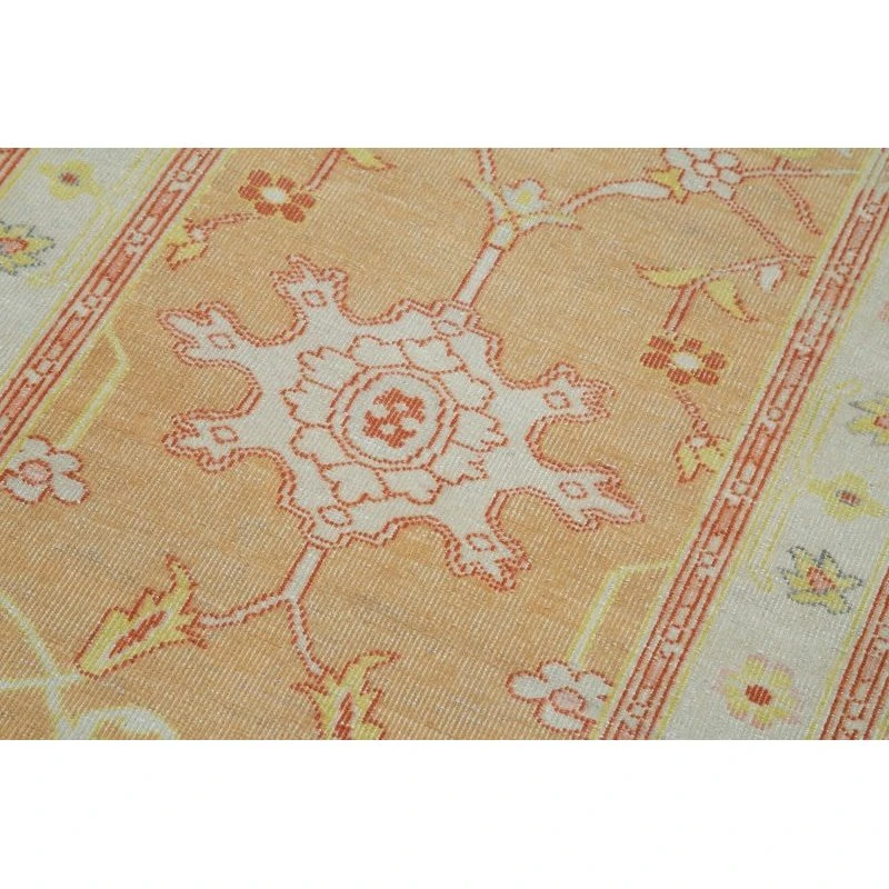 73x311 Cm Beige Handmade Oushak Runner Rug 2x10 Ft Carpet Aliexpress