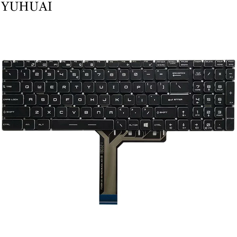 США клавиатура для ноутбука MSI MS-16H2 MS-16H4 MS-16H5 MS-16H7 клавиатура
