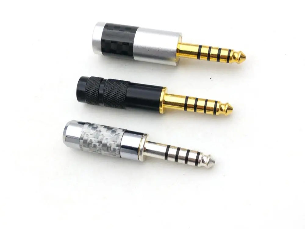 20pcs 4 4mm 5Pole plug Headphone Earphone DIY Plug for Sony PHA 2A TA ZH1ES NW WM1Z NW WM1A adapter