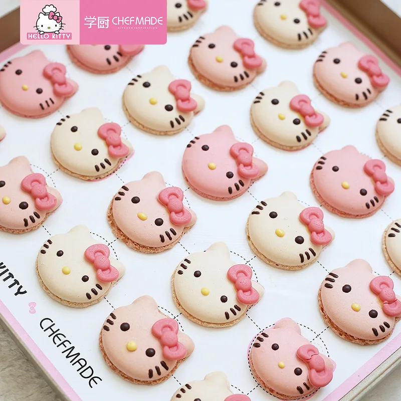 CHEFMADE рисунок «Hello Kitty» высокое Температура противоскользящие силиконовый коврик для выпечки матов подкладка для замешивания теста подставка в виде бисквита Аксессуары для выпечки