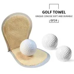 Golf Towel Cleaning Tools Convenient Golf Ball Cleaner Effortless Golfball Washer Pouch Golf Ball Cleaner Bag  Golf Accessories
