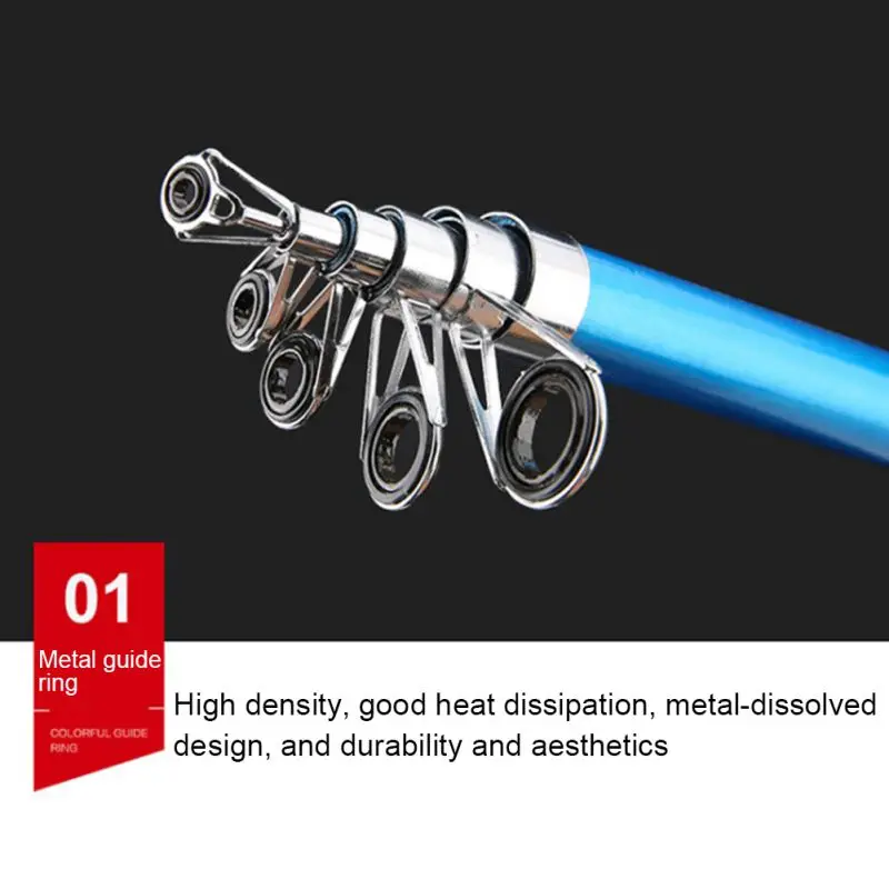 Telescopic Fishing Rod(Reel Kit) Retractable Portable Ocean Fishing Pole(Wheel Roller) Outdoor Fish Supplies Tool Accessories