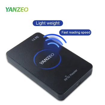 

Yanzeo SR360 865Mhz~915Mhz Desktop UHF RFID Card Reader Access Control System POS Warehousing with Keyboard Emulation Output