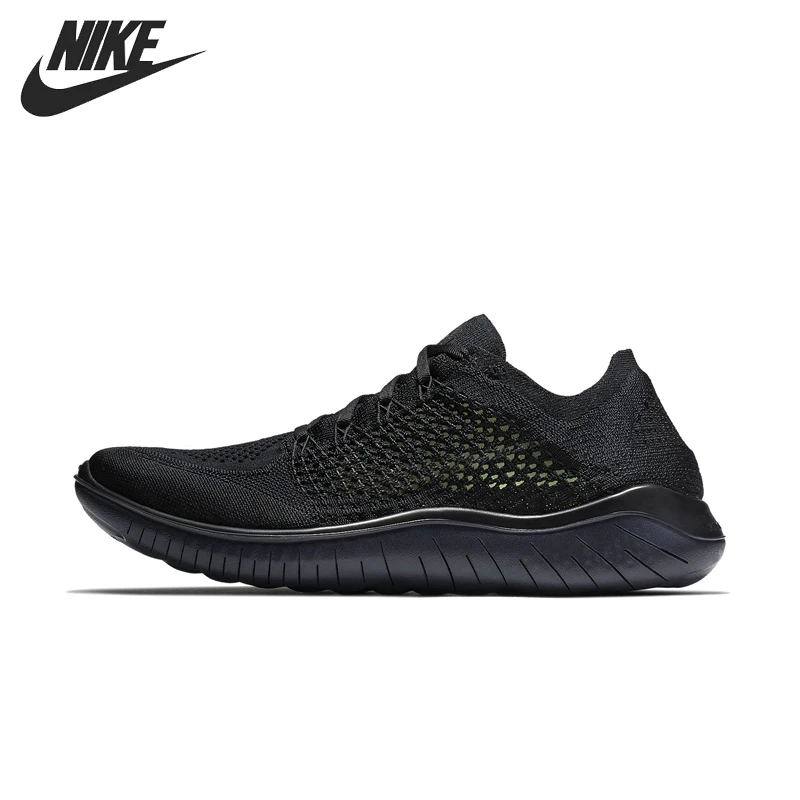 Оригинальный Новое поступление NIKE FREE RN FLYKNIT 2018 мужские кроссовки для бега|Беговая