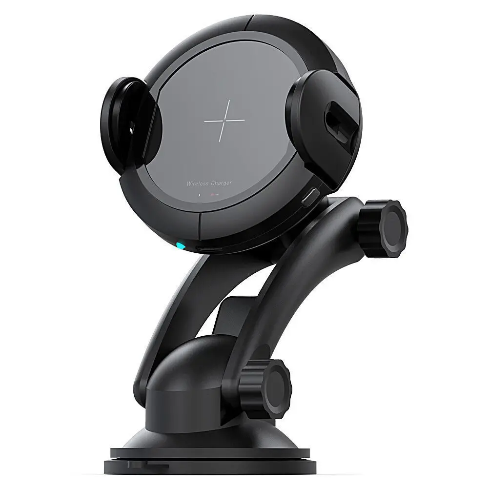 

W5 Car Mounted Infrared Wireless Charger Automatic Telescopic On-board Bracket Mobile Phone Air Outlet Sucker Holder Wireless Ch