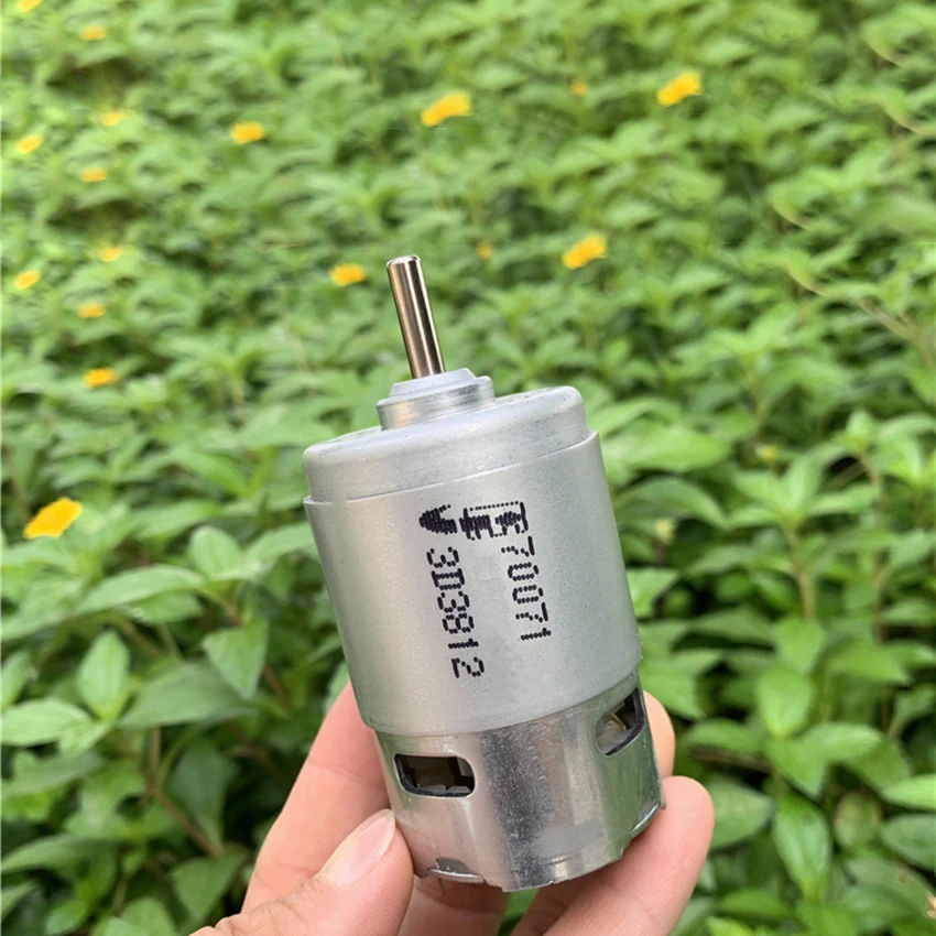775 двигатель постоянного тока 12 V-20 V 14000 об/мин 21500 об/мин 24000 об/мин высокая скорость большой крутящий момент низких Шум двигатель постоянного тока для электротехнического оборудования Электрический инструмент