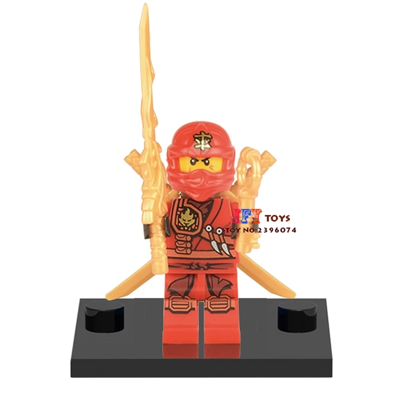 Один супер герои marvel dc comics Самурай X строительные блоки кирпичи игрушки для детей наборы фигурки - Цвет: 094