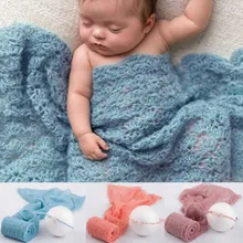 Винтажные подхваты для новорожденных; Хлопковое одеяло с сыром для малышей; тканевый Комплект для фотосессии; эластичная лента для волос; 1 шт