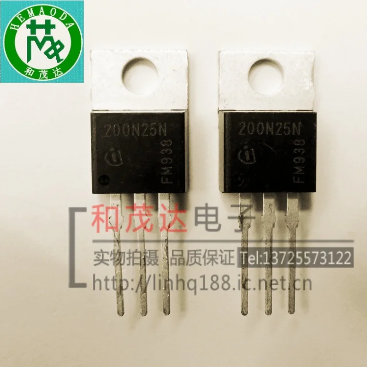 5 шт., новые оригинальные кнопки IPP200N25N3G 200N25N-220 259V 64A на