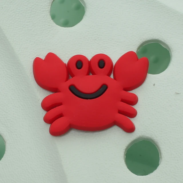 Single Sale 1pcs Animals 22 Types Shoe Charms Accessories Decorations Sad Frog PVC Croc jibz Buckle for Kids Party Xmas Gifts A22-14