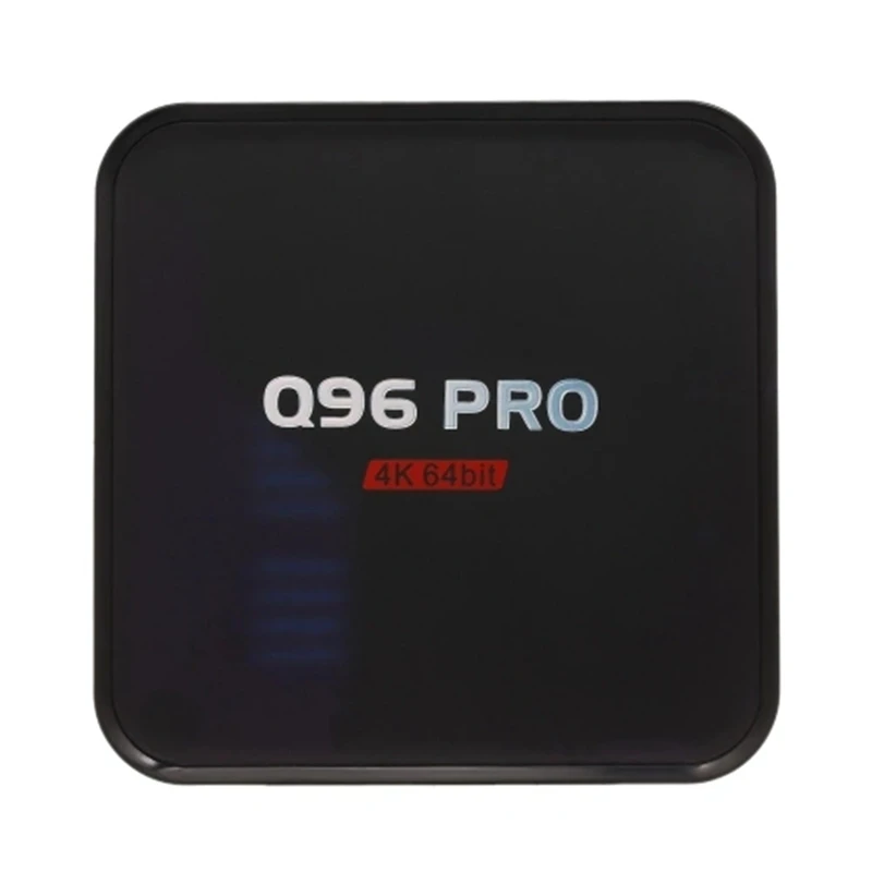 Q96 PRO Android 7,1 Smart tv Box Amlogic S905 четырехъядерный 64 бит H.265 UHD 4K 1 ГБ/8 ГБ 2,4G WiFi 100M LAN HD медиаплеер с Re