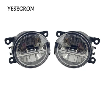 

YESEGRON Fog Lamp 20W Fog Light For Ford Focus 2/3 Fusion Fiesta Tourneo Transit 2004-2010 Led Fog Lights DRL Lamps 2Pcs
