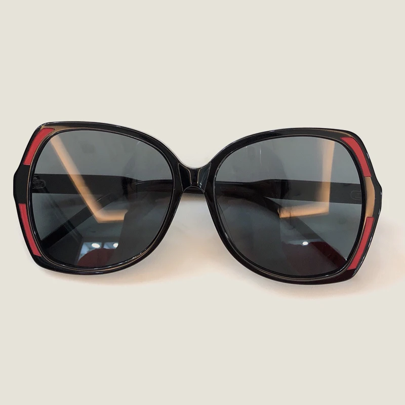 No5 Sunglasses Модные Необычные Солнцезащитные очки для женщин, большие ретро солнцезащитные очки для женщин, высокое качество, солнцезащитные очки с коробкой - Цвет линз: No5 Sunglasses