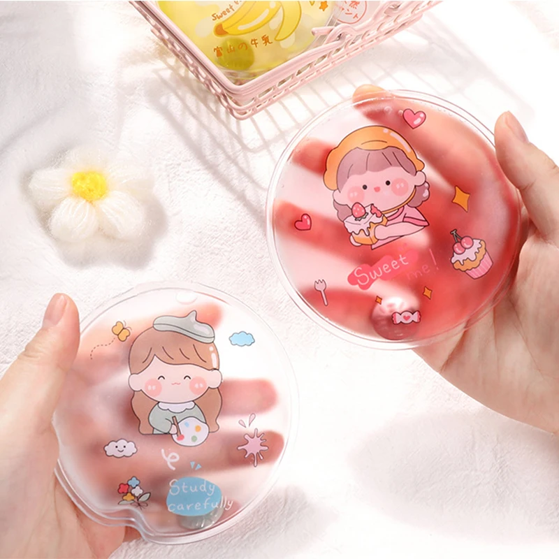 Cartoon Portable Instant Heating Pad Reusable Gel Hand Warmer Adult Student Quick-acting Self-Heating Pack J2Y | Бытовая техника