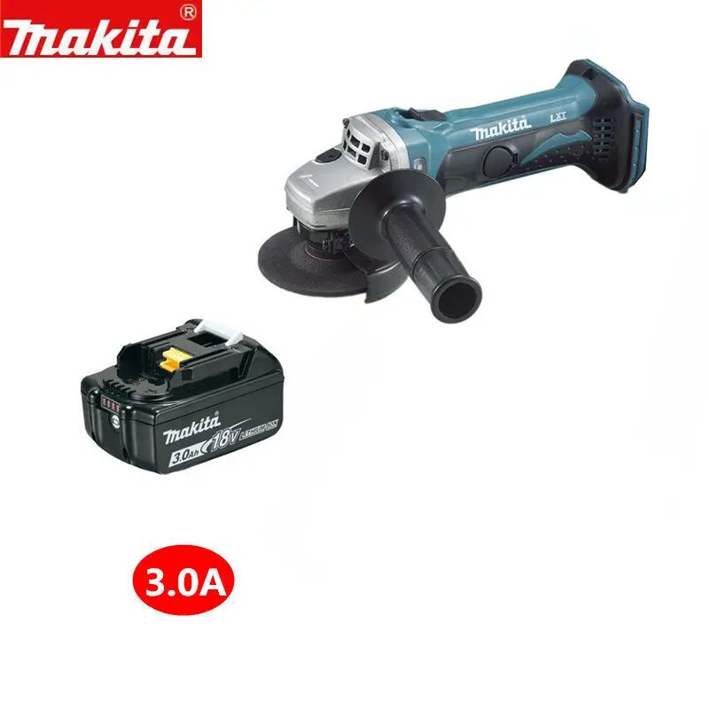 Makita DGA402Z DGA402 DGA402SFJ DGA402RME Беспроводная угловая шлифовальная машина Диаметр колеса 100 мм " 18 в Замена для DGA452 BGA452