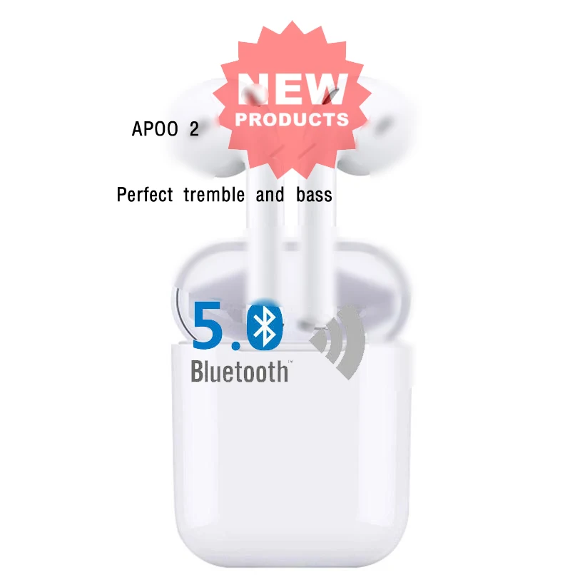 SmoPods APO 2 Hifi Bluetooth 5,0 стерео TWS наушники Qi зарядка H1 чип 1:1 супер бас дрожащие всплывающие наушники для Apple iPhone