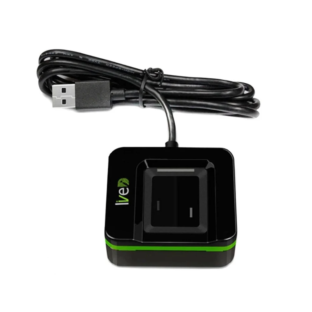 USB биометрический сканер отпечатков пальцев с разрешением 500 DPI считыватель