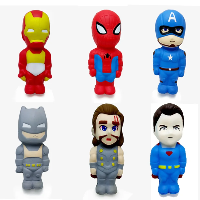 Стиль фигура Мстителей мягкое игрушки Мягкий герой фигурка Marvel Garage Kit Релаксация украшения