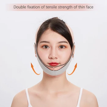 

Face Slim V-Line Lift Up Mask Cheek Chin Neck Slimming Thin Belt Strap Beauty Delicate Facial Thin Face Mask Slimming