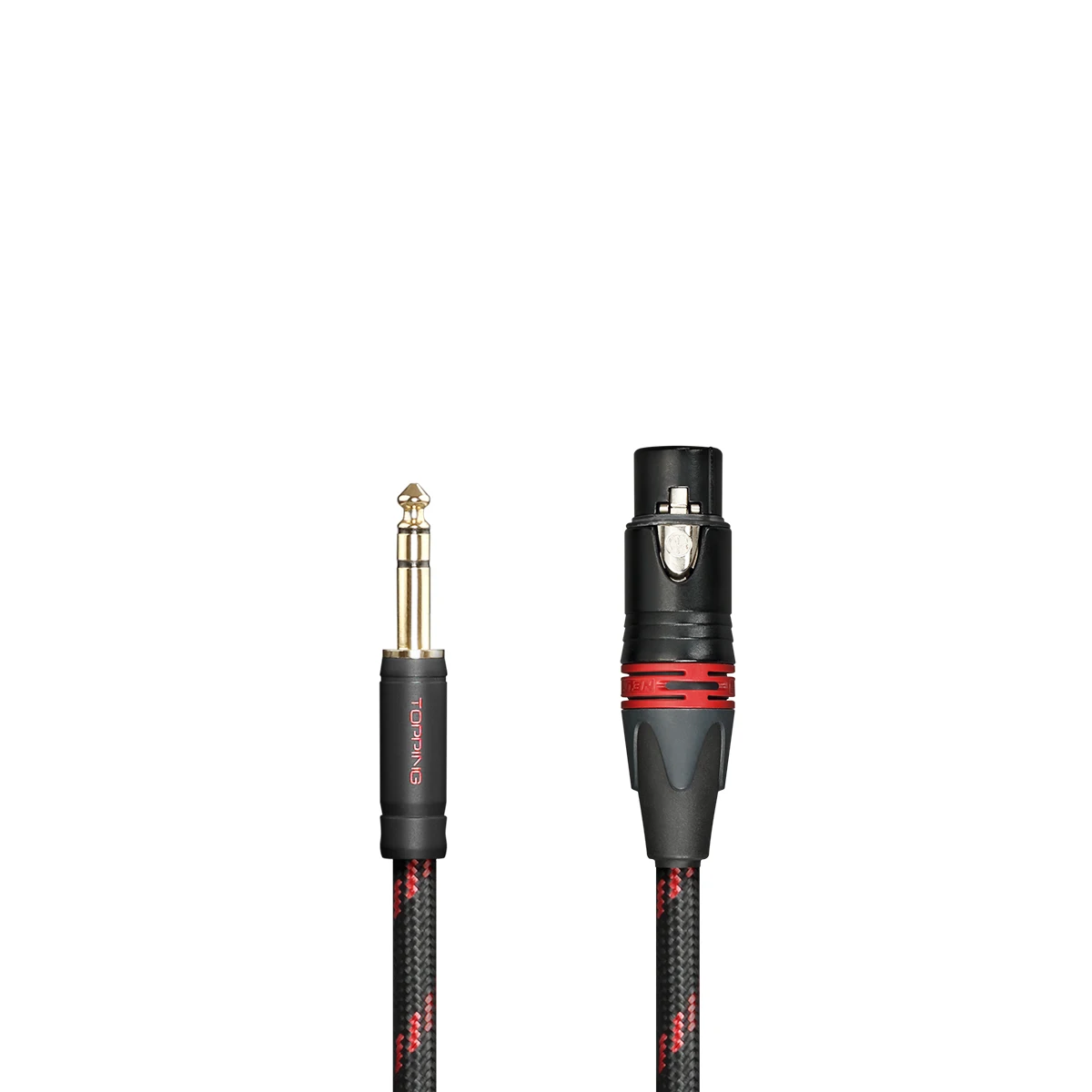 Cabo de Áudio de Alta Topping Fidelidade Grande Três Núcleo 6.35 Revolução Xlr Cabeça Fêmea Equilíbrio Cabo Tct3 - Image 3