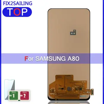 

SUPER AMOLED 6.7'' LCD Display For Samsung Galaxy SM-A80 A805 A90 A905 Touch Screen Digitizer Assembly