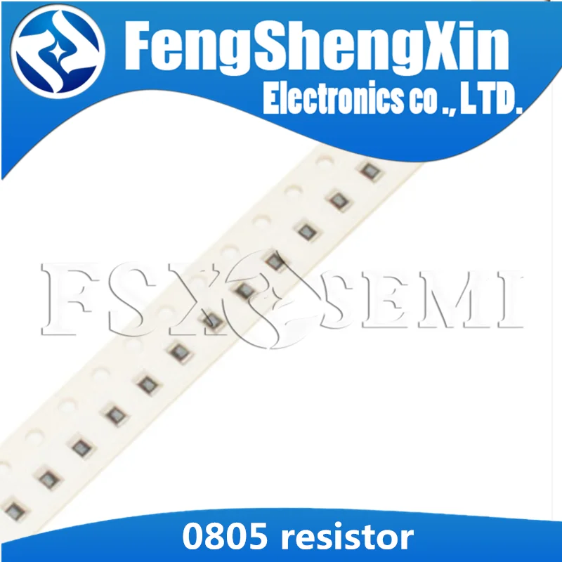 SMD Resistors 0R-10M 1/8W 0 1 10 100 150 220 330 ohm 1K 2.2K 10K 100K 0R 1R 10R 100R 150R 220R 330R 100pcs/lot