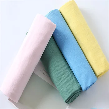 

COSPOT Newborn Bamboo Blanket Bebe Muslin Bath Towel Baby Bedding Swaddle Soft Diaper Hold Wraps Solid Color 2020 New 45