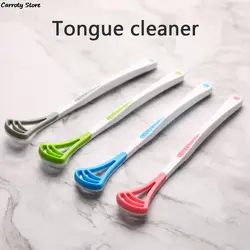 1Pcs Portable Tongue Scraper Care Keep Fresh Breath Cleaning Manual Tongue Cleaner Oral Clean Tool