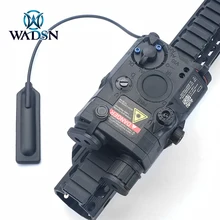 WADSN страйкбол PEQ 15 тактический флэш-светильник лазерный LA-5C PEQ15 синий лазер+ белый светильник ИК-светильник lanterna tatica пистолетный оружейный светильник s