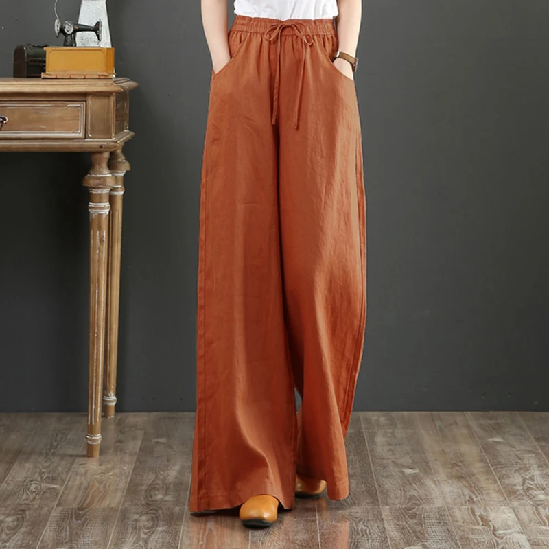solid flare pants