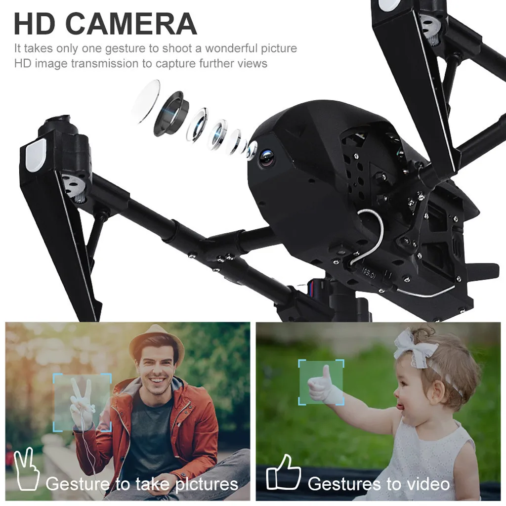 G1 wifi 4K камера FPV 2,4 Ghz 4CH высота держатель оптического потока селфи Дрон#19 Новые поступления