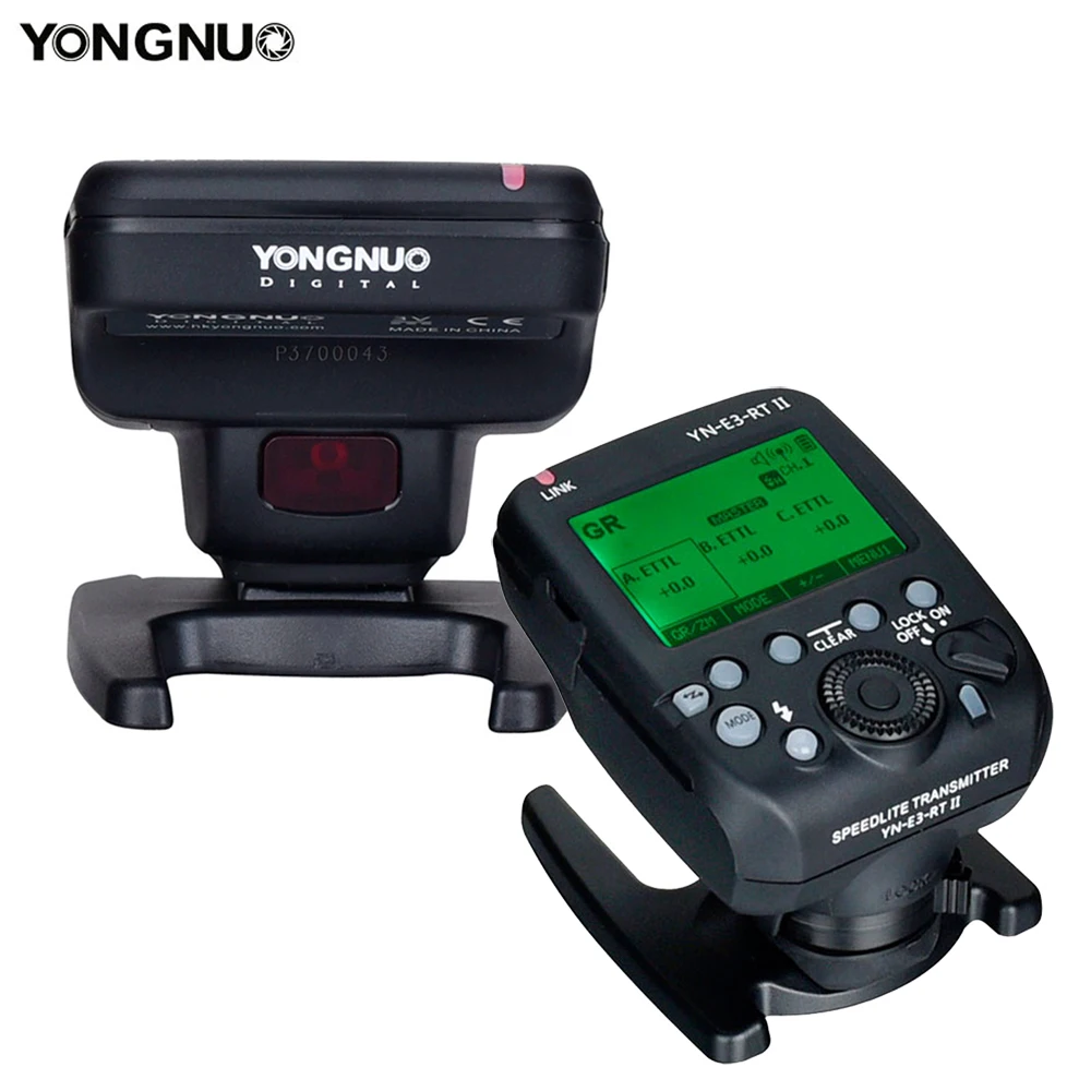 YONGNUO YNE3RT II 2.4G TTL HSS Flash Trigger Speedlite Transmitter