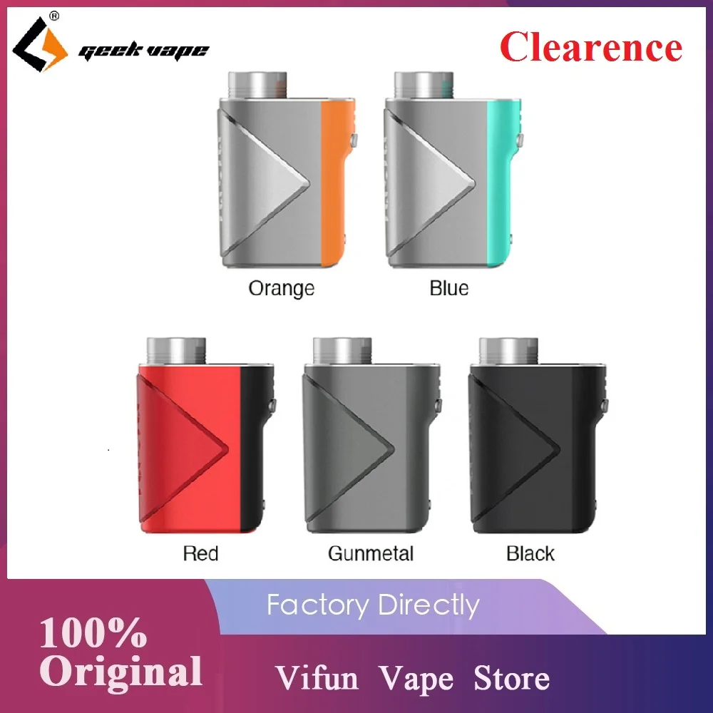 Оригинальный мод Geekvape Lucid бокс 80 Вт без аккумулятора 18650 Wi Fi улучшенный чип AS