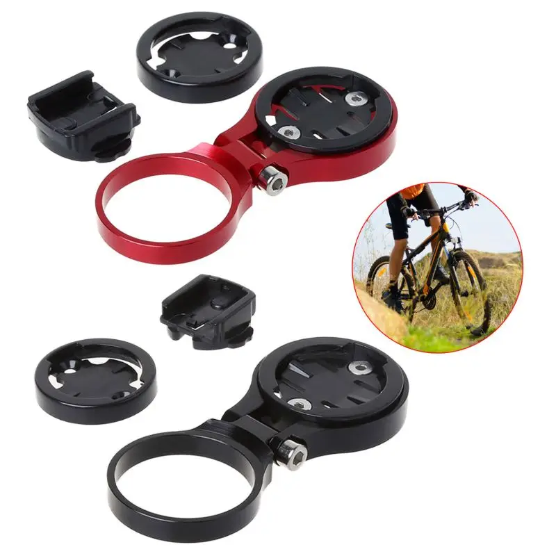 Stopwatch Holder Bicycle Computer Mount Folding Aluminum Alloy MTB Bike Parts Cycling Stem Front Fork Accessories