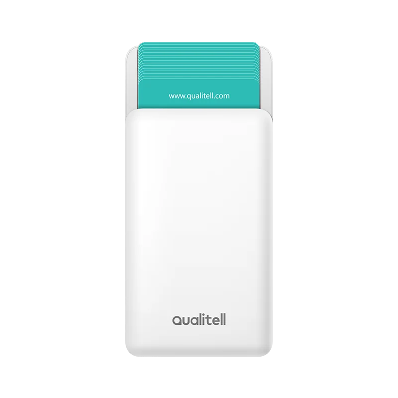 White MI Mijia Qualitell Электронный бизнес-держатель для карт, чехол для хранения карт, чехол для кредитных карт, для женщин и мужчин, коробка для ID-Карты Чехол, Карманный Кошелек - Цвет: White