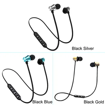 

XT-13 Wireless In-ear Headphones Outdoor Sport Headsets Stereo Music Earphone netic Suction Built-in Microphone Line Control