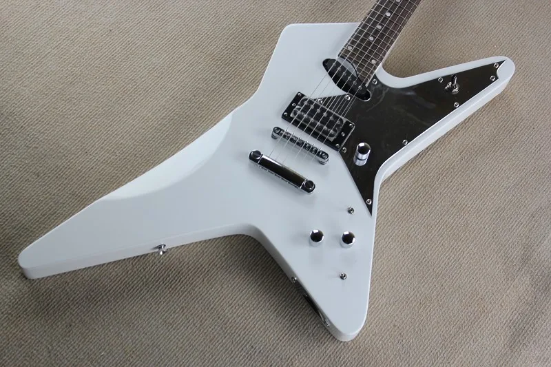 

free shipping top quality musical instruments new white Electric Guitars 01 e P