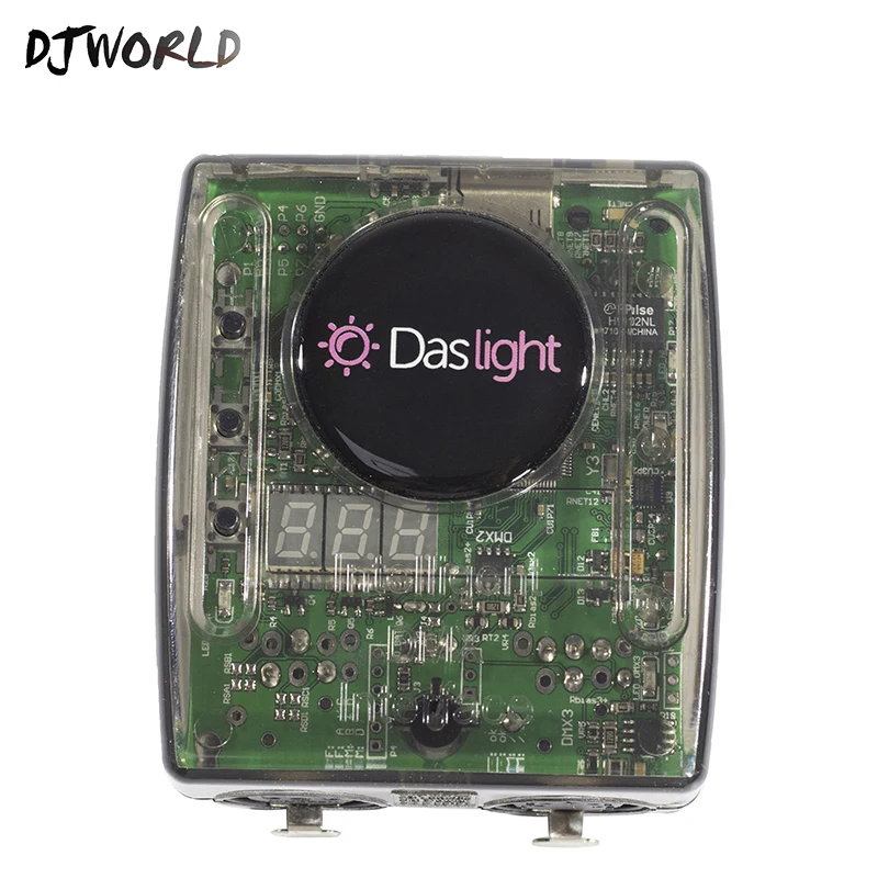 Djworld Лидер продаж светодиодный сценический программное обеспечение Daslight 4 контроллер по протоколу DMX может использоваться на iOS хорошо для DJ KTV вечерние оборудование для сценического освещения
