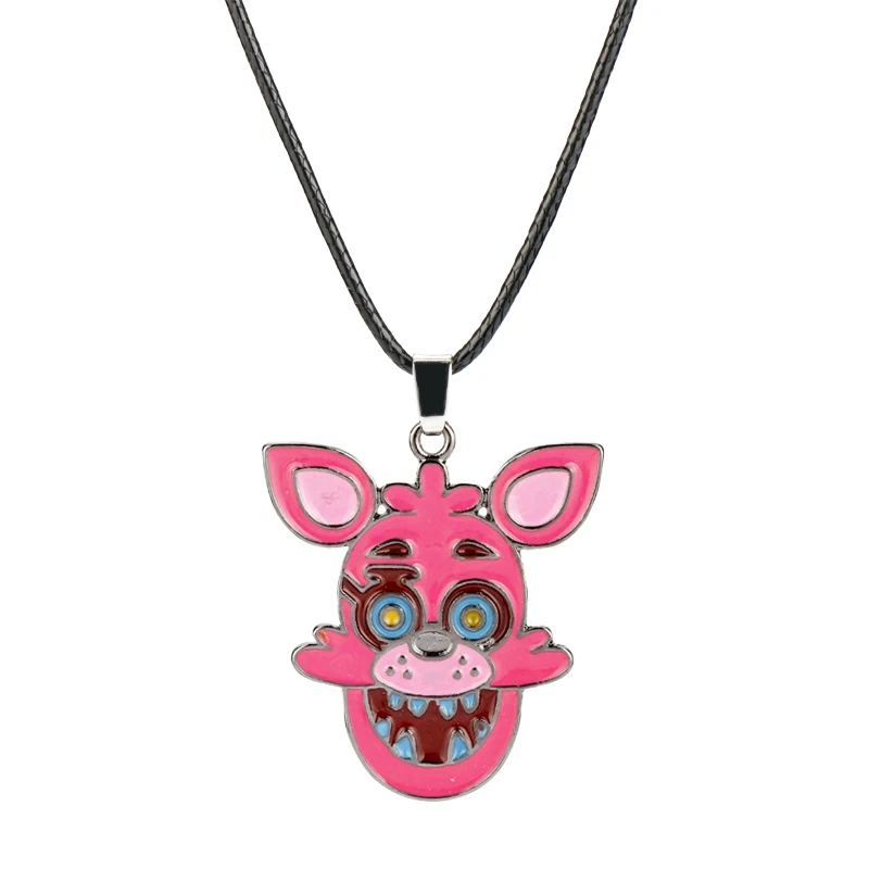 Buy FNAF NECKLACE FIVE NIGHTS AT FREDDY'S PENDANT NECKLACE (FOXY WITH  CIRCLES) Online at desertcartUAE