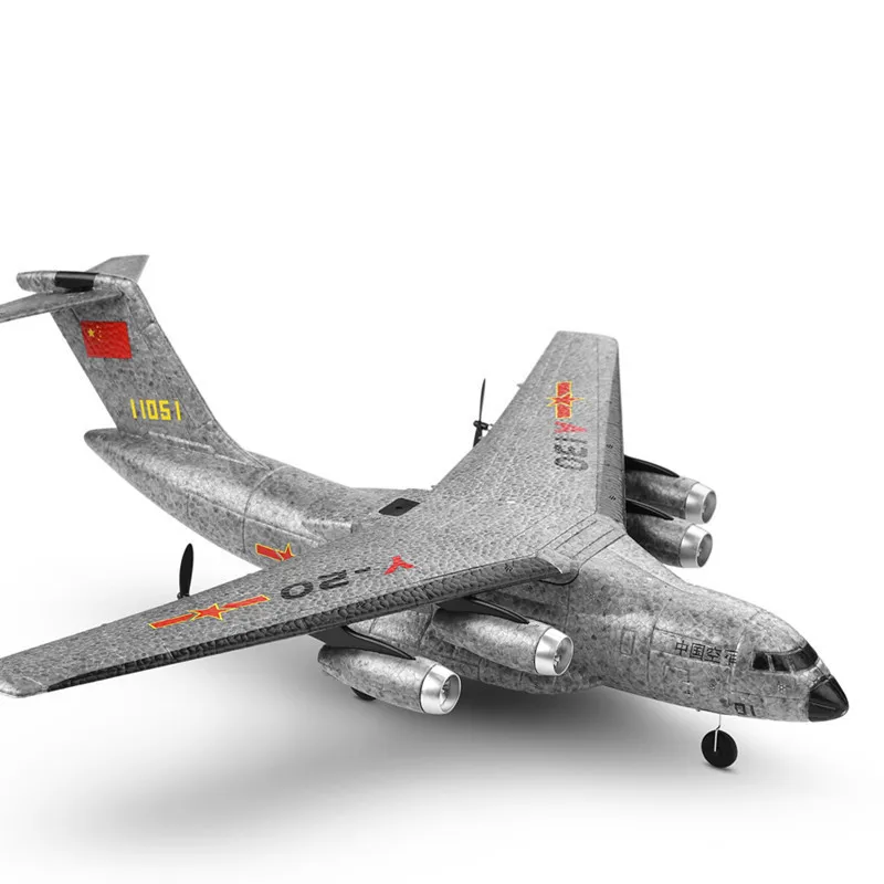 Новые продукты Xka130 Y-20 xiang zhen ji транспорт трехканальный модель двойной мощности планер телеуправляемая игрушка самолет