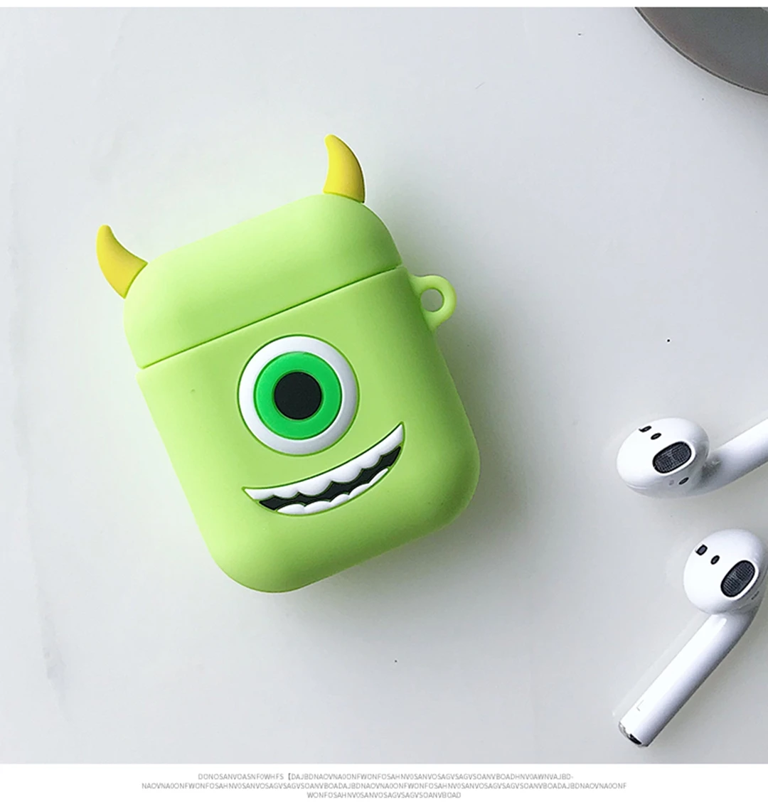 Милый 3D Медведь Даффи балет кролик беспроводной Bluetooth гарнитура силиконовый чехол для Airpods Earphne защитный противоударный Чехол Чехлы