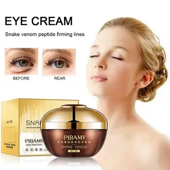 

Snake Venom Peptide Firming Line Eye Cream Small Brown Bottle Lifting Anti-wrinkle Fading Fine Lines Dark Circles TSLM1