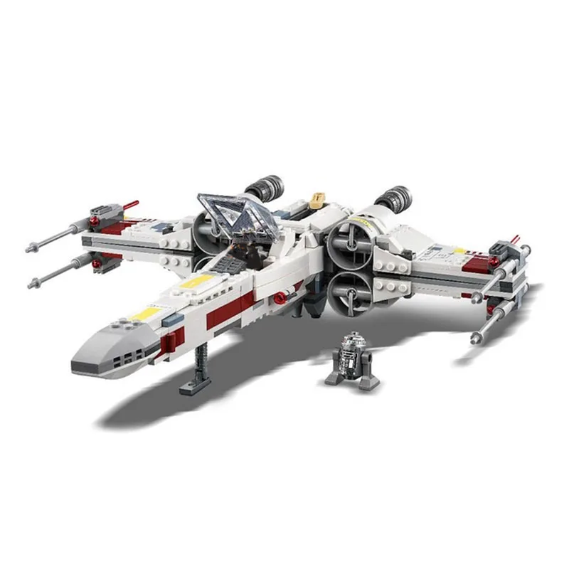 Цена Совместимые legoinglys Звездные войны заказ Poe X игрушки крыло Истребитель строительный блок кирпичи образовательные подарки StarWars