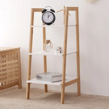 

Small shelf floor multi-storey bedroom living room simple space saving storage rack bookshelf shelves organization space saving