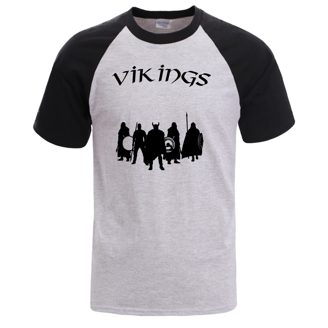 Odin Vikings, реглан, Мужская футболка, летняя, сыновья, анархия, футболка, мужская, короткий рукав, хлопок, рубашки, топы, футболки, спортивная одежда, Athelstan, футболки