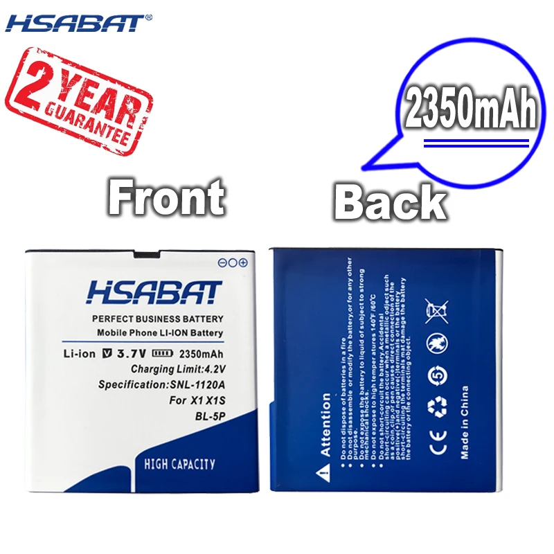New Arrival [ HSABAT ] 2350mAh BL-5P Replacement Battery for Umi X1 X1S UMIX1 | Мобильные телефоны и аксессуары