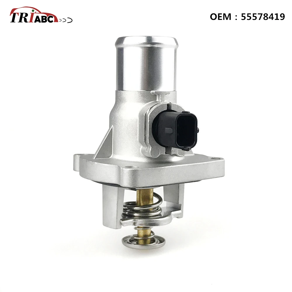 Coolant Thermostat With Housing Sensor For Chevrolet Aveo 1.4 Cruze