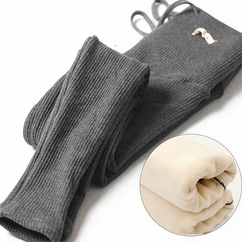 

Thickening Pregnant Woman Hit Underpant Out Of Season Clothes Support Belly Pants Cotton Keep Warm Will Code Stage