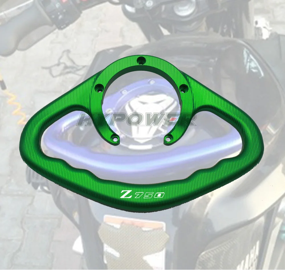 

For KAWASAKI Z750 Z 750 Z750S 2007-2012 Motorcycle Accessories CNC Passenger Handgrips Hand Grip Tank Grab Bar Handles Armrest