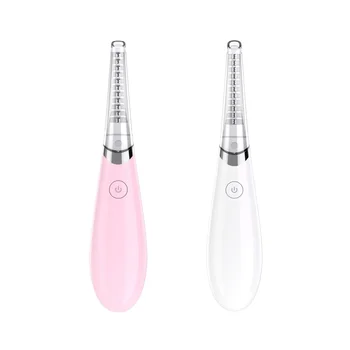 

Rechargeable Eyelash Curler Electric Heated Eyelash Long-Lasting USB Electric Ironing Eyelash Curler Mini Makeup Curling for Gi
